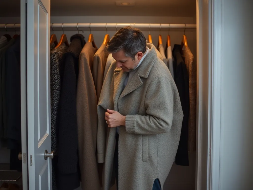 Steg ett gjennomgang av garderobe