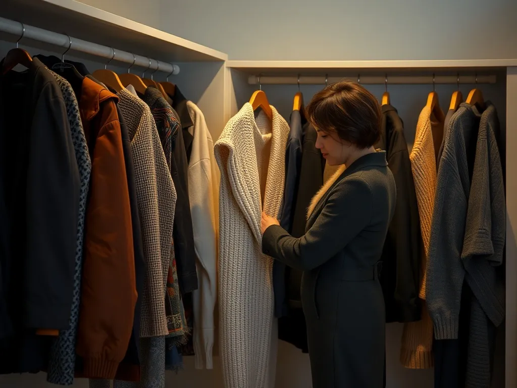 Strikkede plagg for mellom- og vintersesong