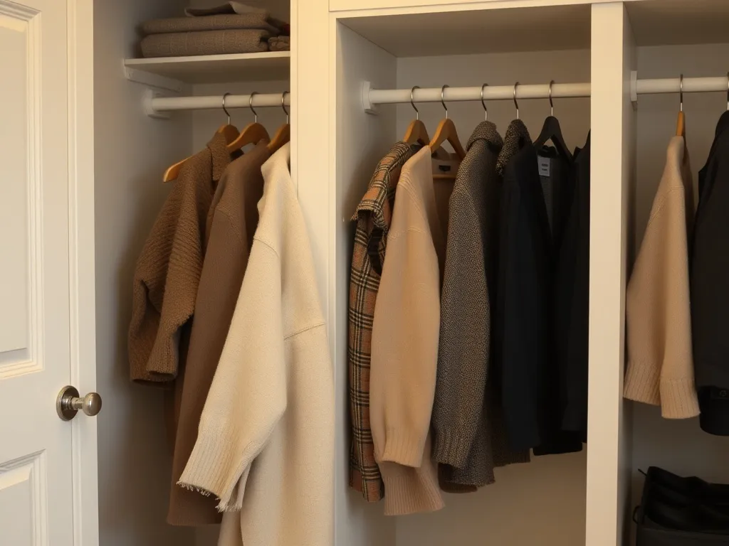 Oppbevaring av ull og strikk i luftige beholdere