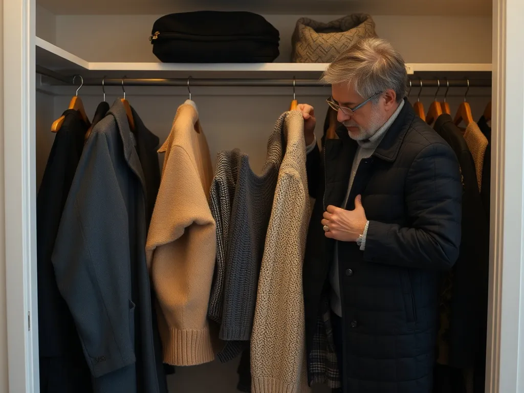 Stoffpose for sesongoppbevaring av plagg